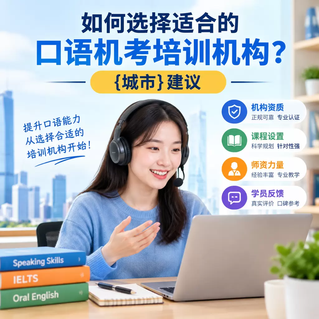 如何选择适合的口语机考培训机构？黄冈建议