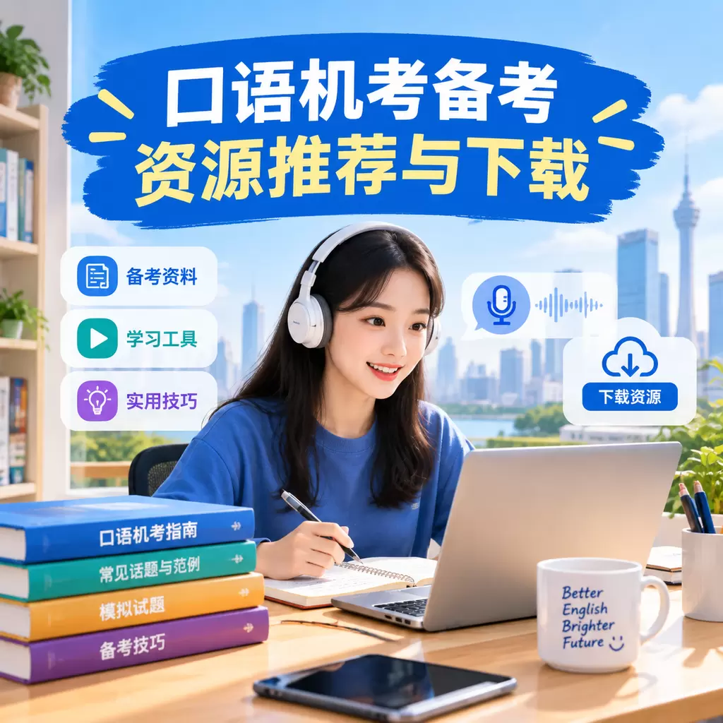黄冈口语机考备考资源推荐与下载